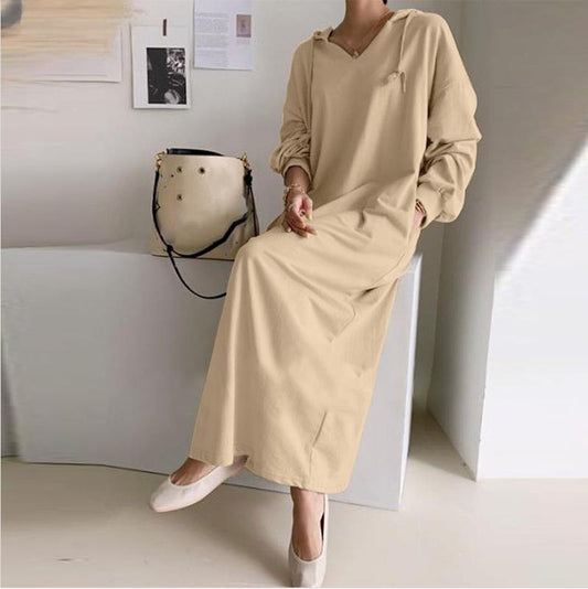 Women's Fashion Sweater Shirtdress – Casual Style for Everyday Wear