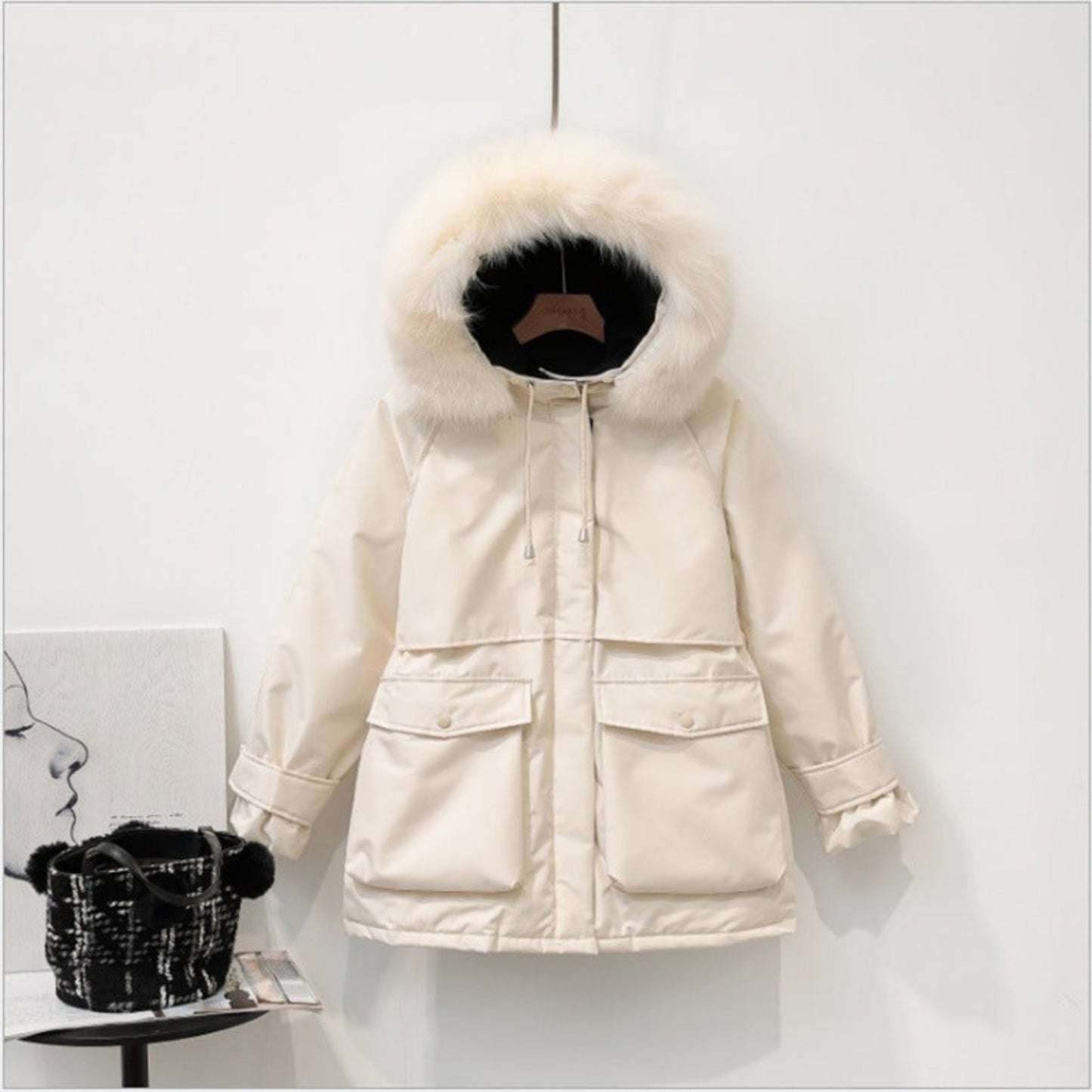 Fur Collar Down Jacket – Winter Edition for Women | Warm and Stylish Winter Outerwear