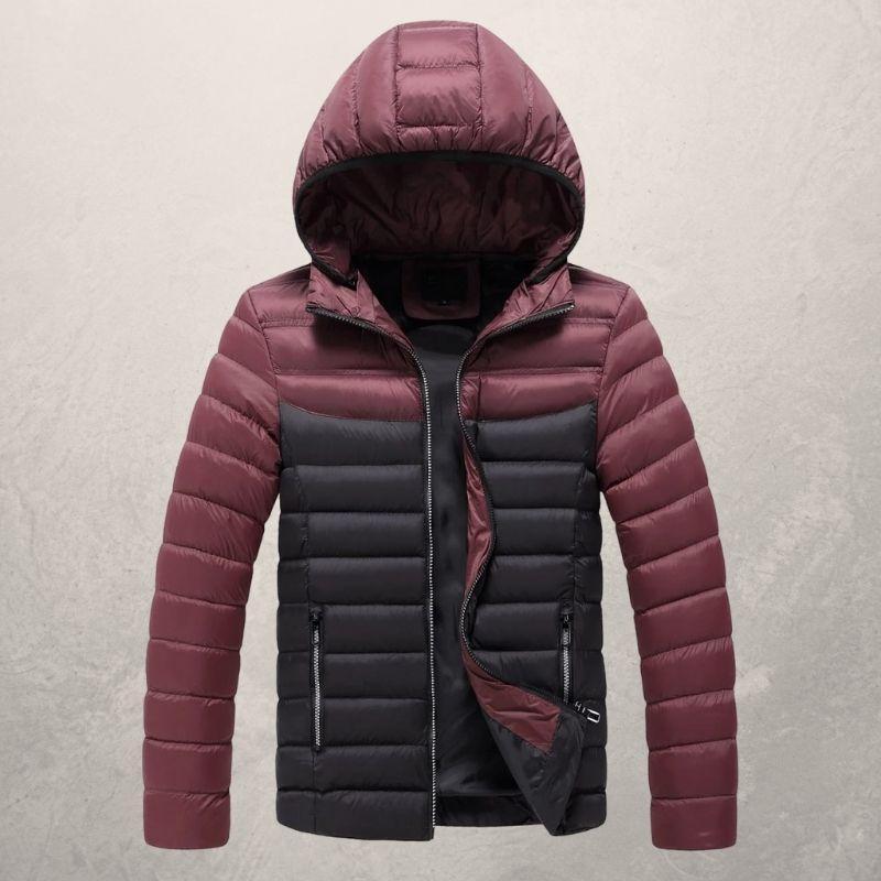 Veste légère à capuche en coton pour homme