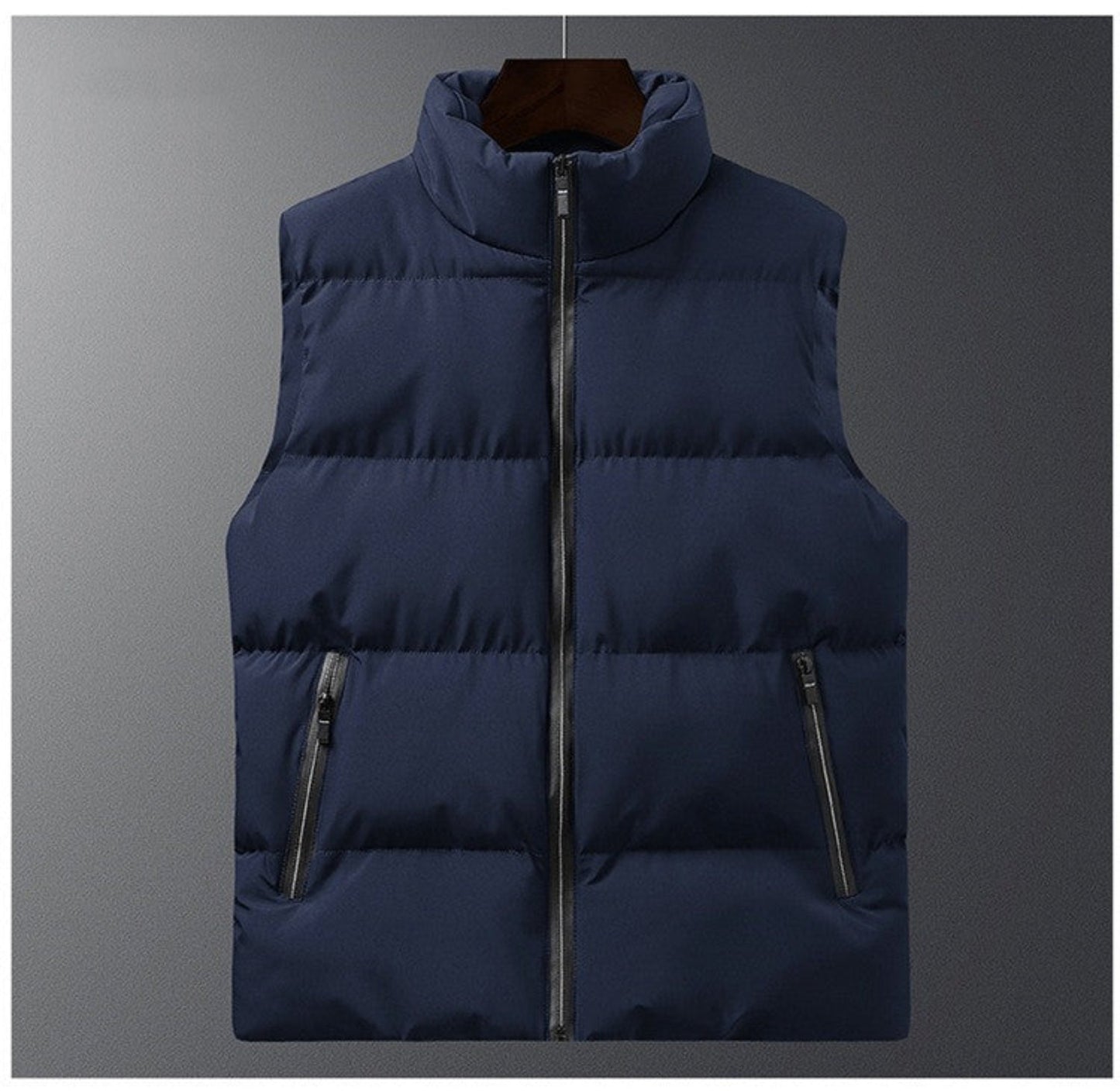 Men's thickening vest polyester blend