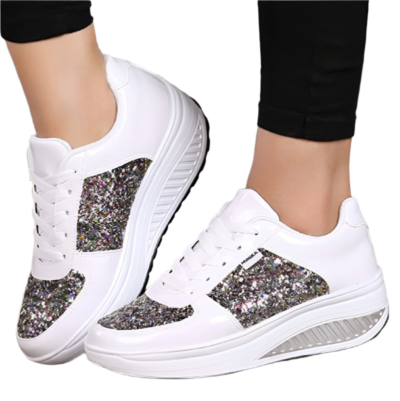 Pailletten-Sneakers für Damen