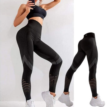 TerritorioFit nahtlose Yoga-Leggings für Damen 