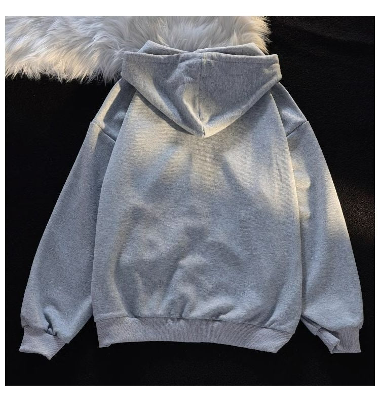 Gradient Fashion Trendy Sweater Women's Hooded Jacket