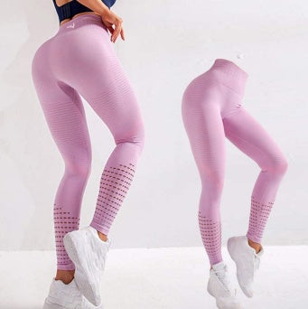 TerritorioFit nahtlose Yoga-Leggings für Damen 