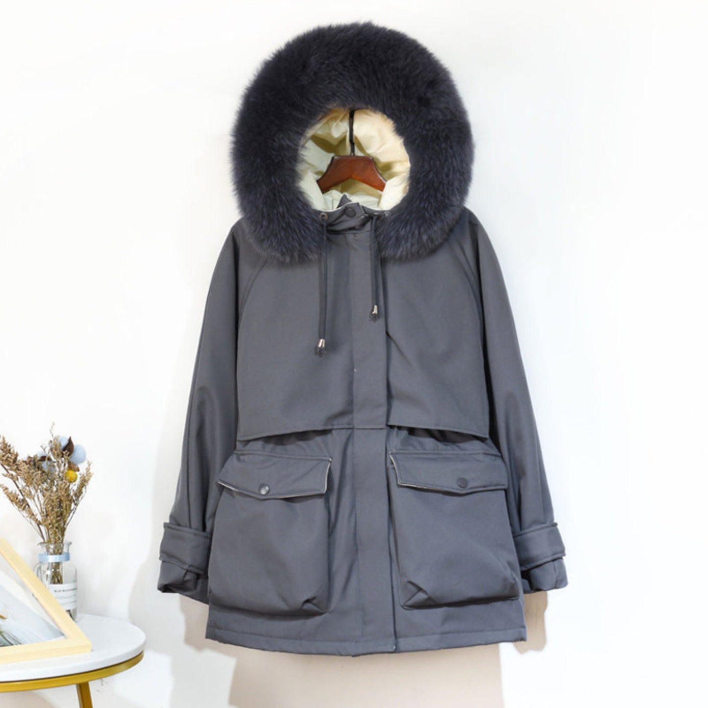 Fur Collar Down Jacket – Winter Edition for Women | Warm and Stylish Winter Outerwear