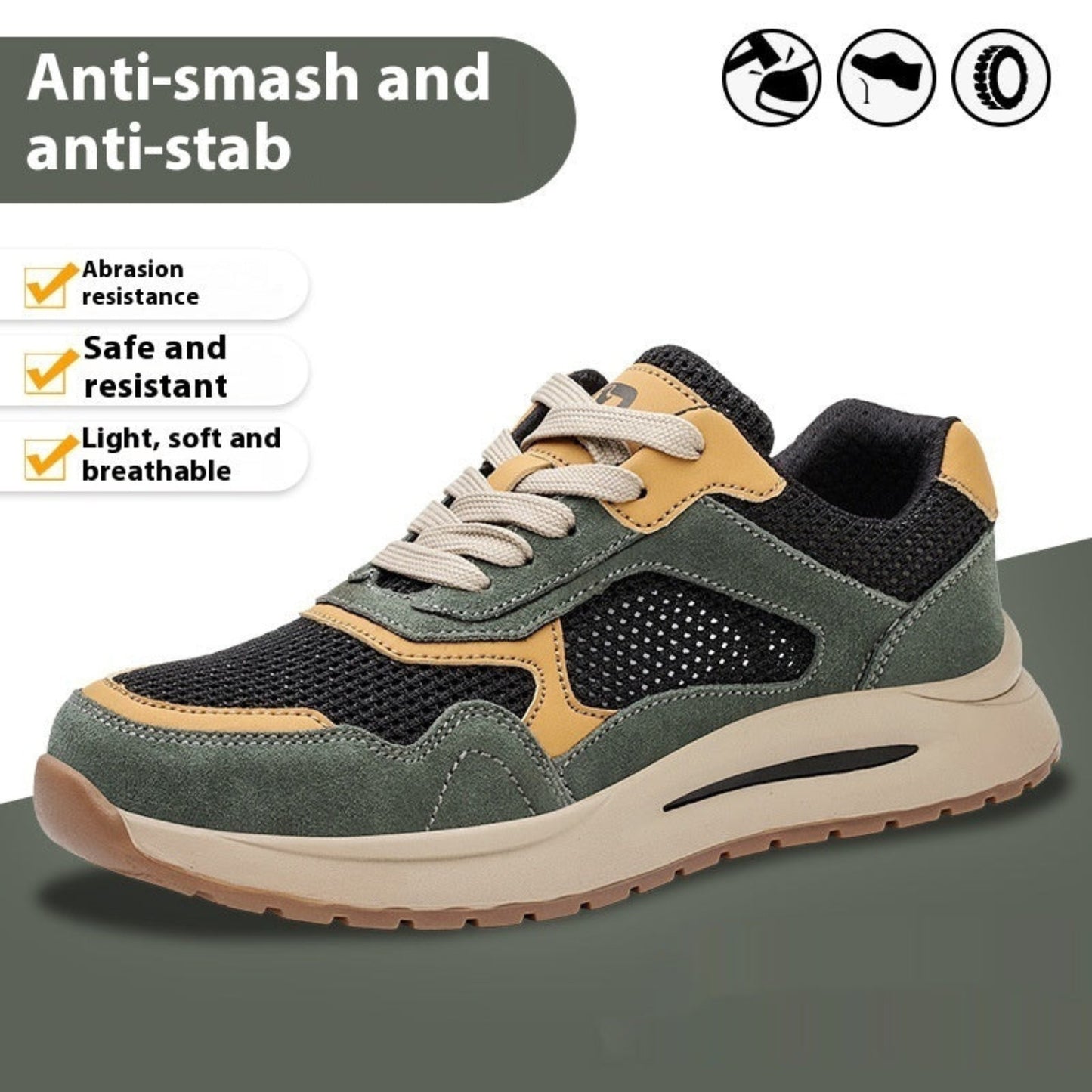 lightweight safety footwear