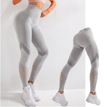 TerritorioFit nahtlose Yoga-Leggings für Damen 