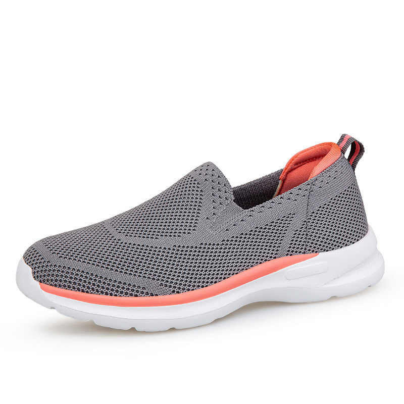 Leichter, atmungsaktiver Slip-on-Sneaker aus Mesh