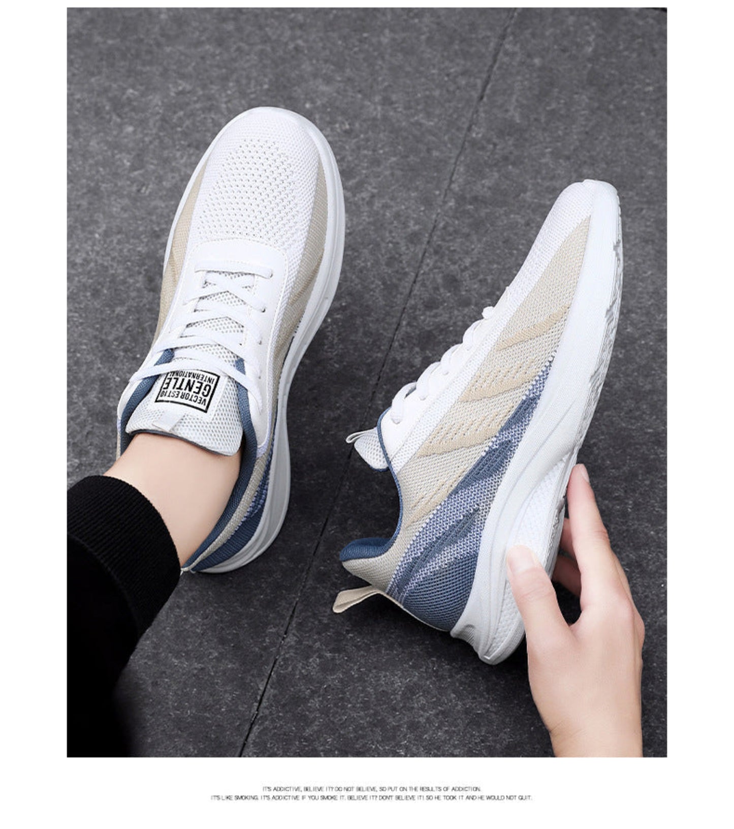 Korean Style Casual Running Shoes For Students