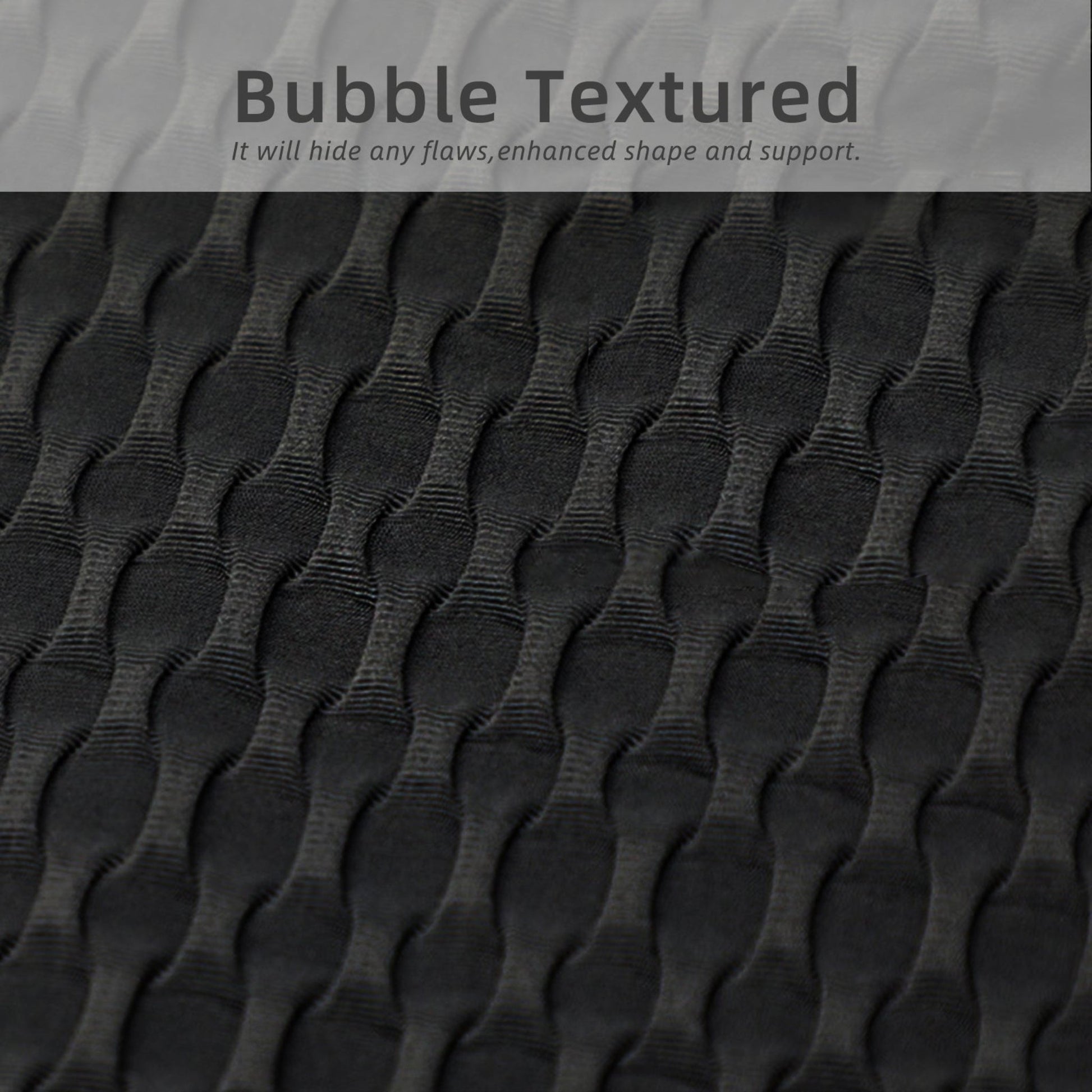 Butt-lifting TikTok leggings with honeycomb bubble texture