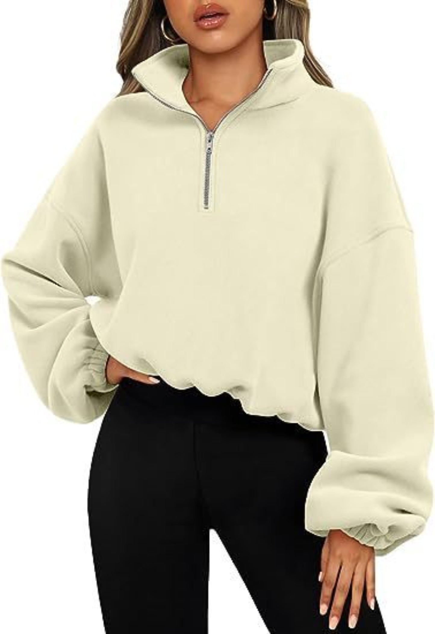 casual men's fleece jacket