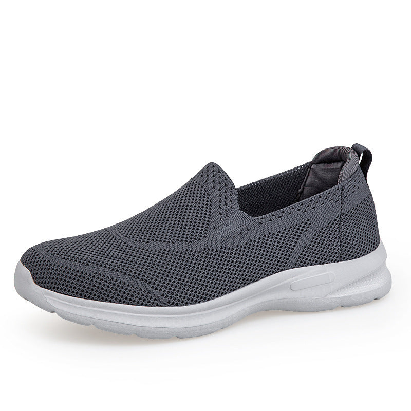 Leichter, atmungsaktiver Slip-on-Sneaker aus Mesh