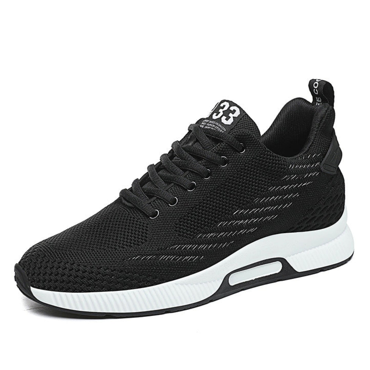 Height-increasing men's shoes, breathable mesh shoes, casual footwear