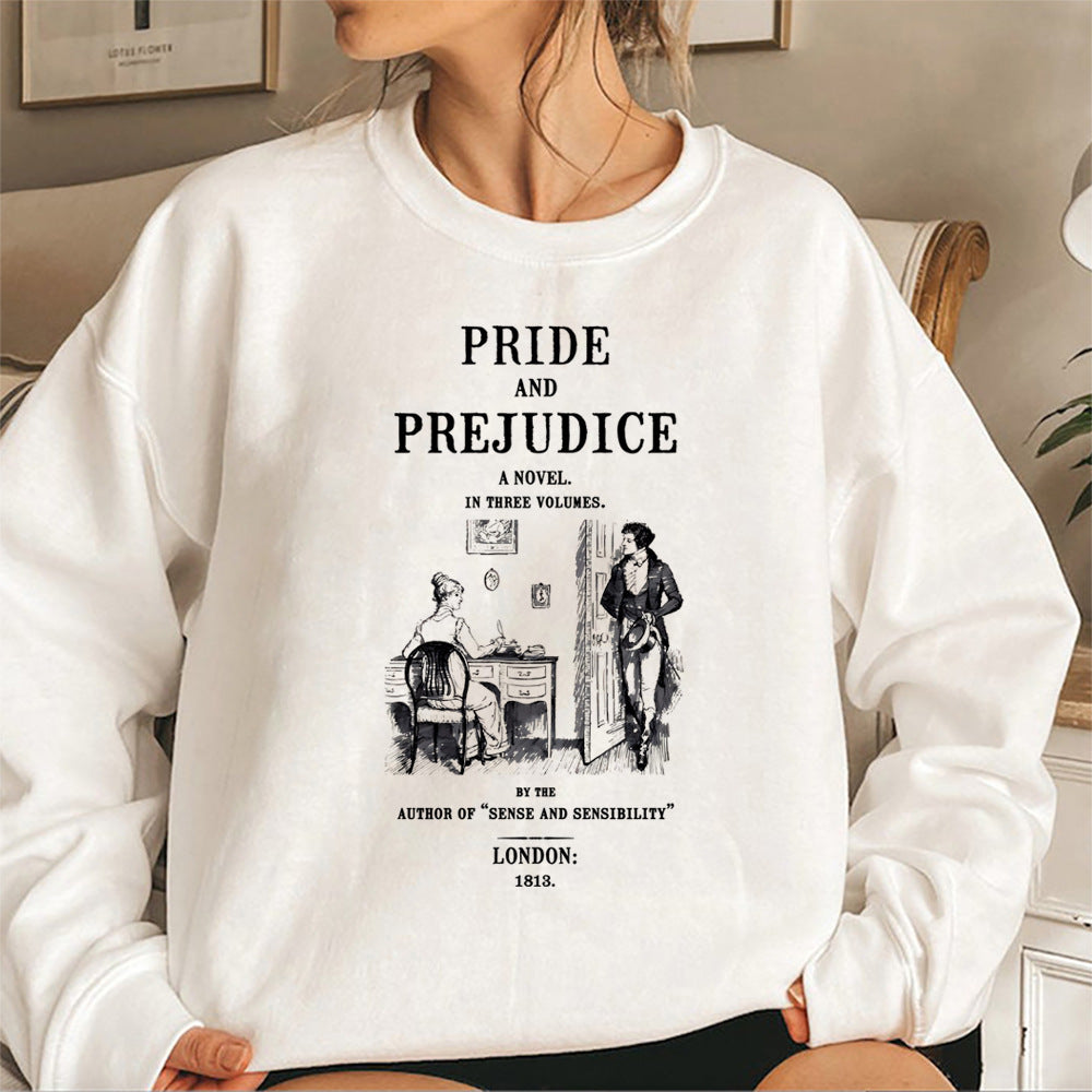 Stolz und Vorurteil Sweatshirt Jane Austen Hoodie literarische B