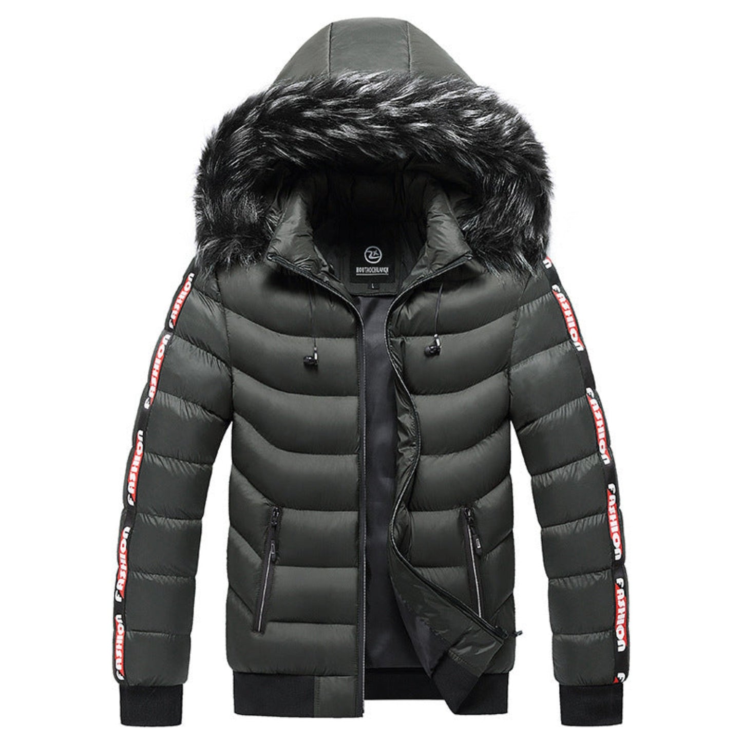 Men's Hooded Padded Coat | Autumn &amp; Winter Korean Style Jacket