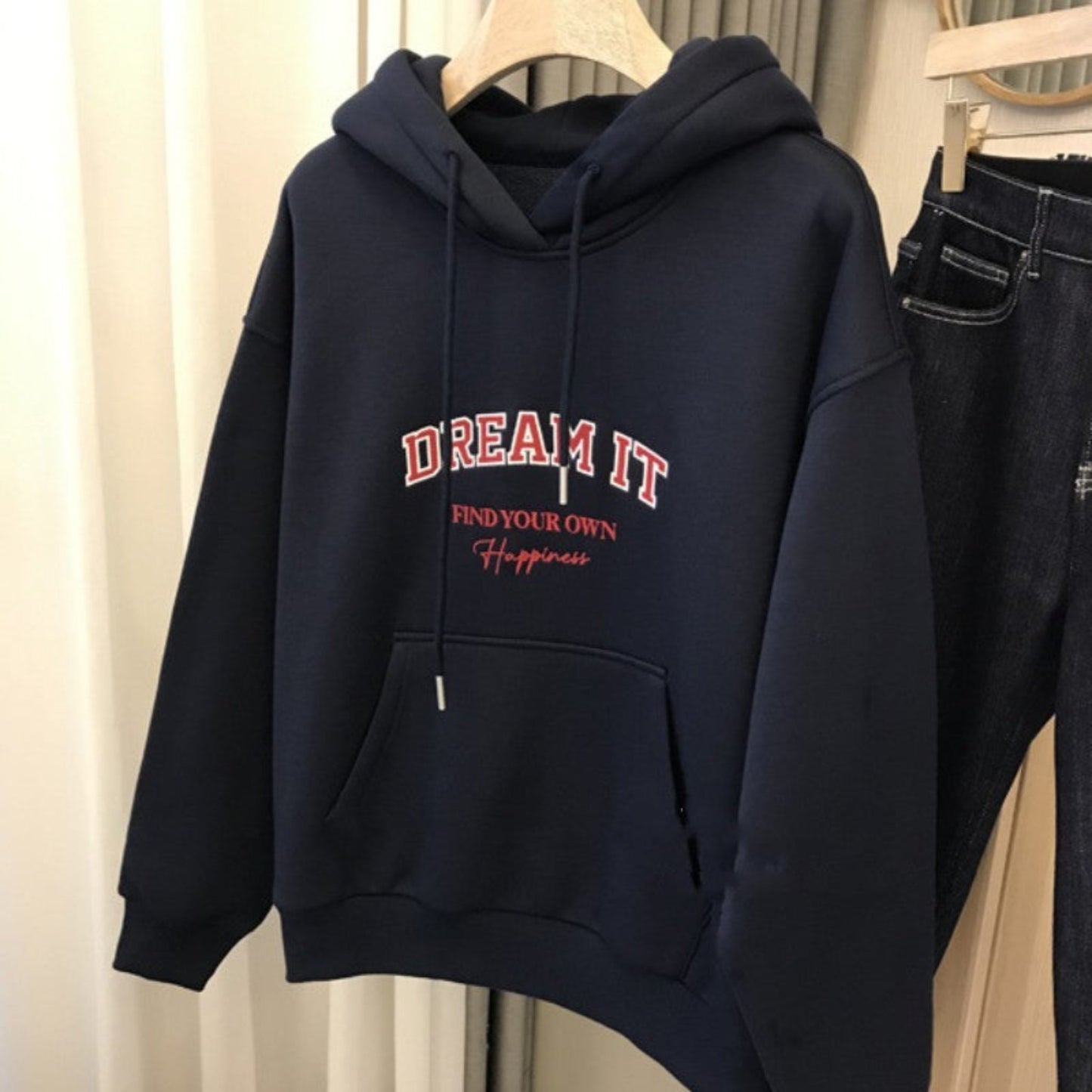 Women's Fleece-Lined Hooded Sweatshirt