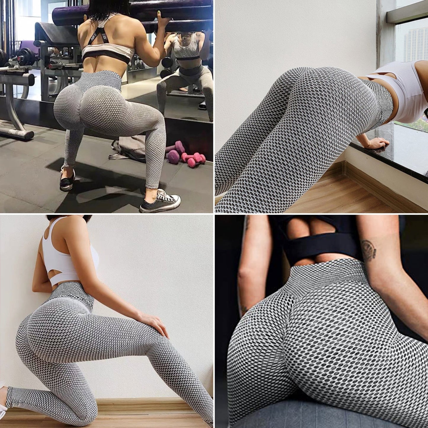 High Waist TIK Tok Leggings for Women – Butt Lifting, Yoga & Workout Pants