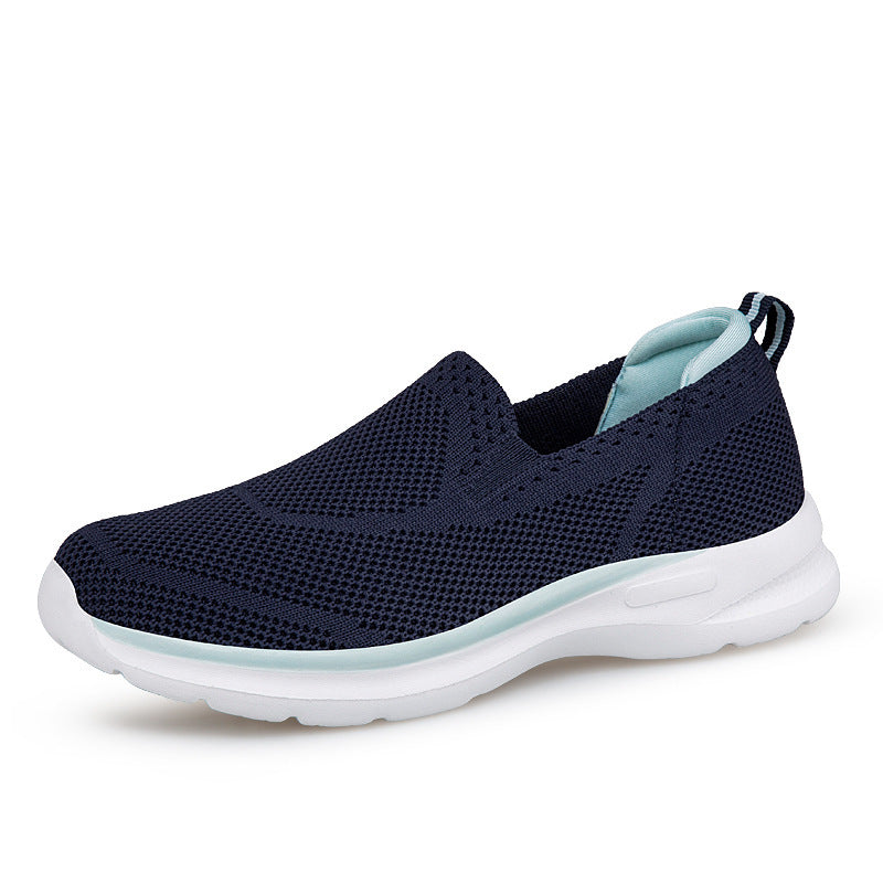 Leichter, atmungsaktiver Slip-on-Sneaker aus Mesh