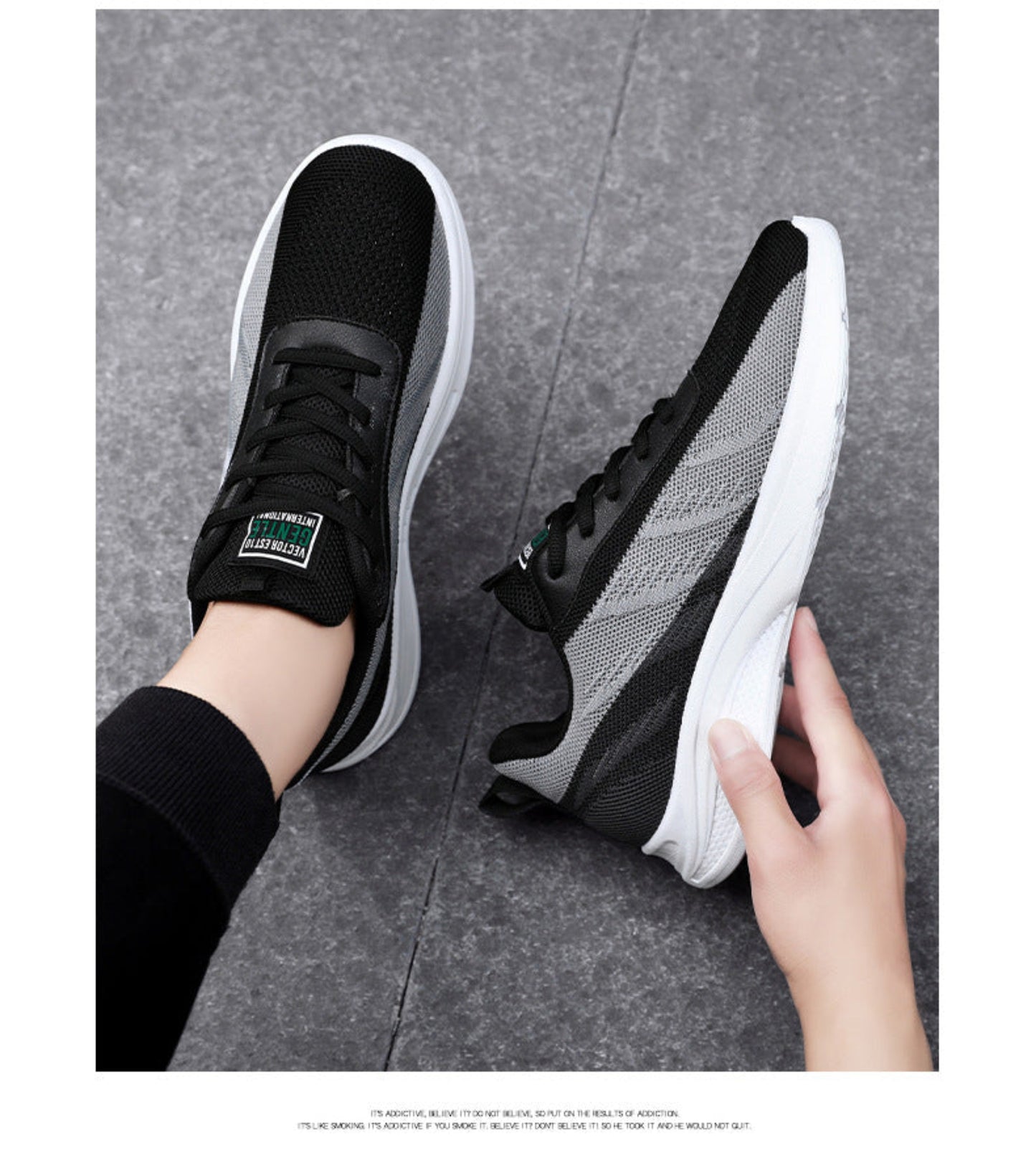 Korean Style Casual Running Shoes For Students