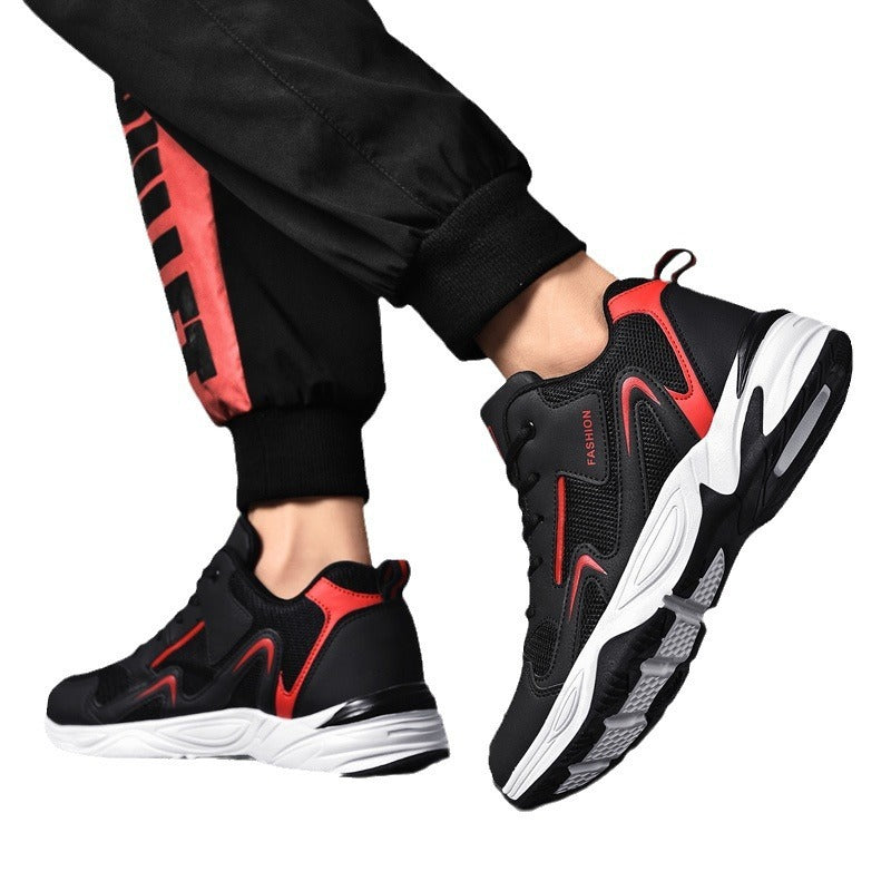 Spring New Breathable Mesh Surface Shoes Sports Student Plus Size Shoes For Men