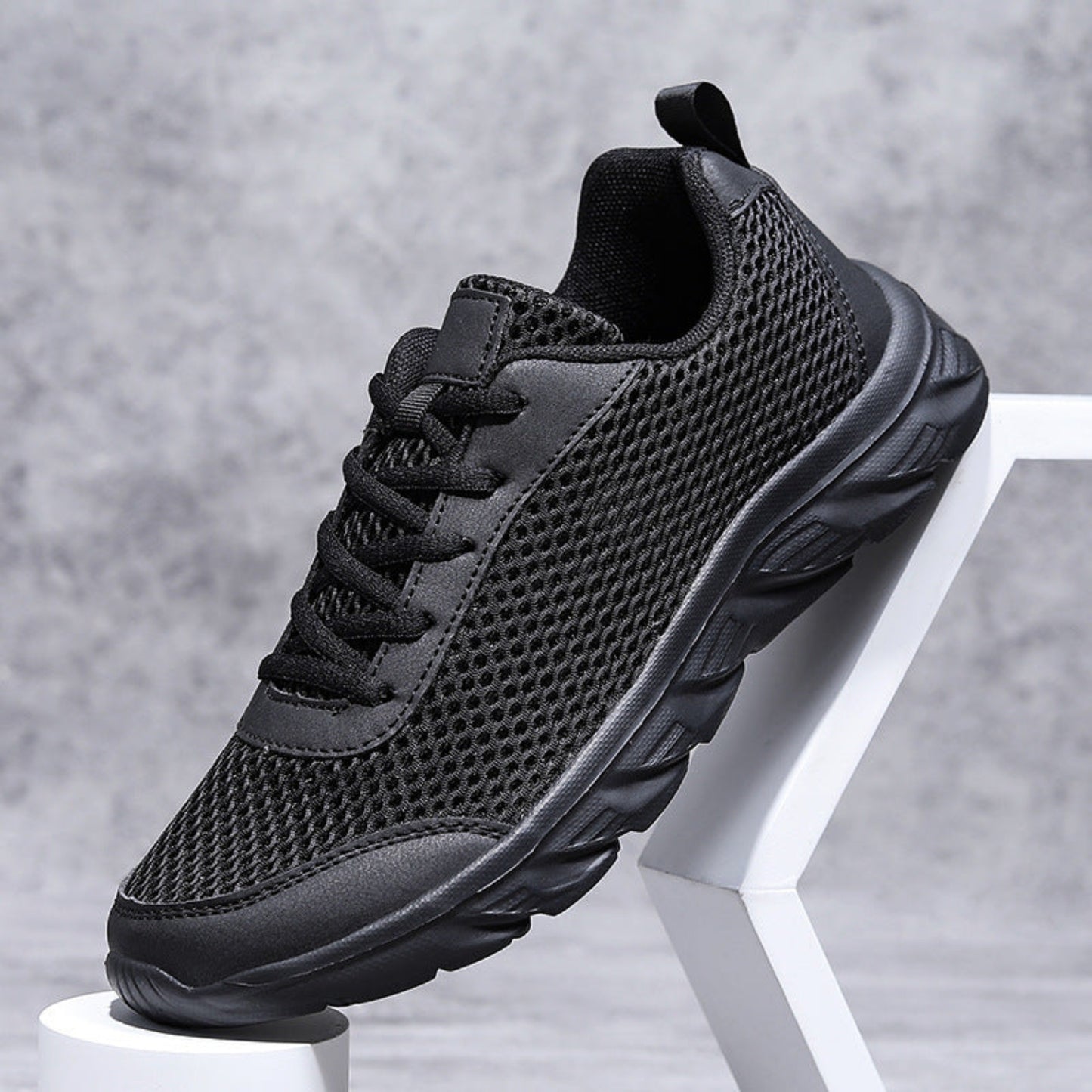 Couple Woven Casual Sneaker | Men’s Mesh Running Shoes