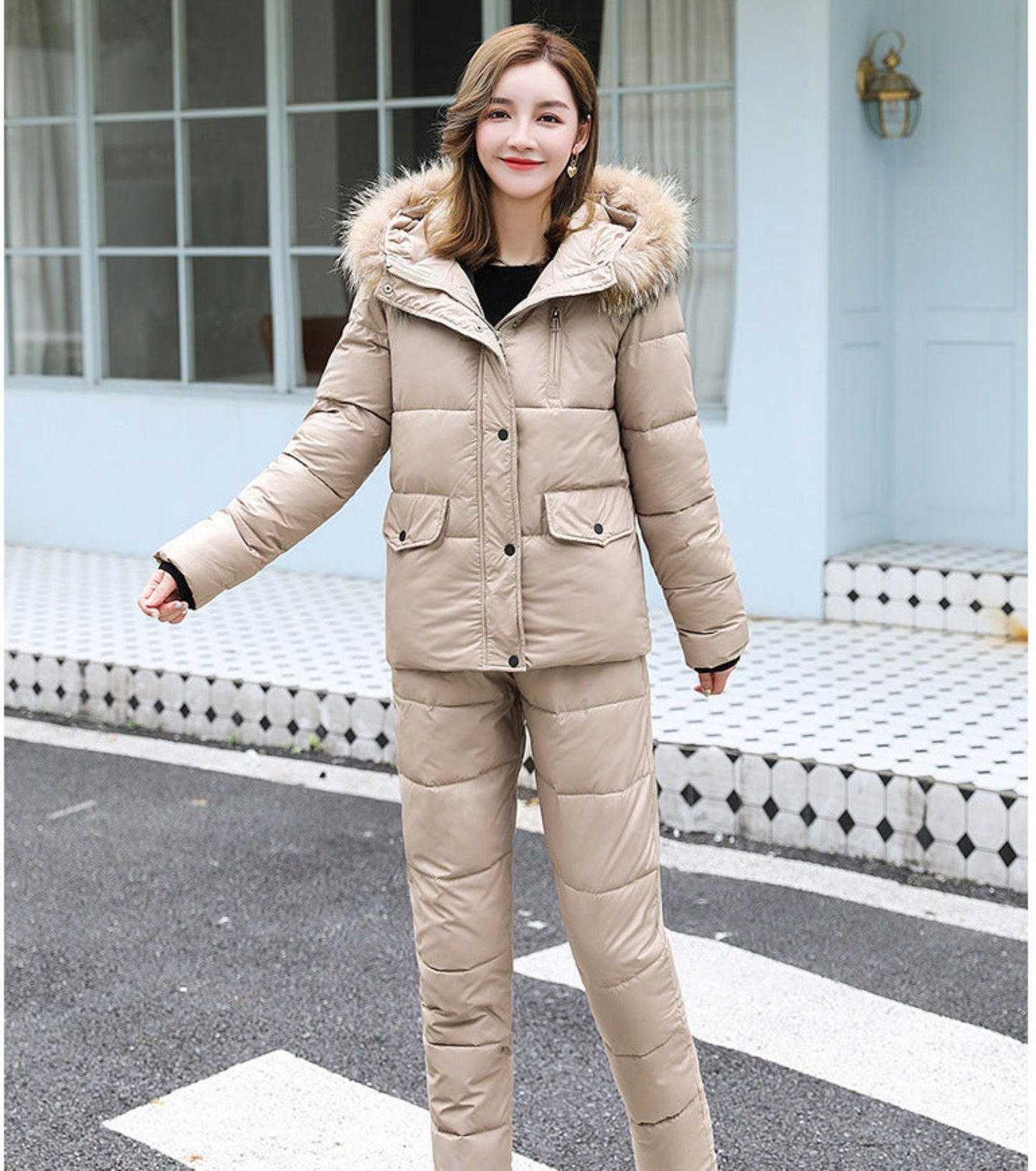 Women's Down Padded Jacket – Sexy Short Style Suit