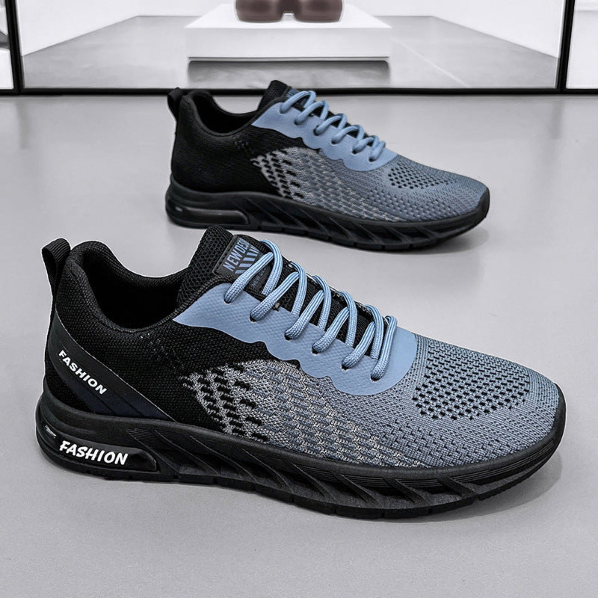 Breathable fly woven mesh casual running sneakers